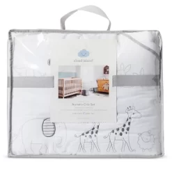 Crib Bedding Set Two By Two 4pc - Cloud Island™ Gray 10 Crib Bedding Set Two By Two 4pc - Cloud Island™ Gray -Cloud Island™ GUEST 12a99e75 ec4c 488b 96d5 b0b1c1efd70d