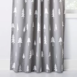 Blackout Curtain Panel Trees - Cloud Island Gray -Cloud Island™ GUEST 31f1b5a3 7eb9 4f1e 9627 4b57513de44f
