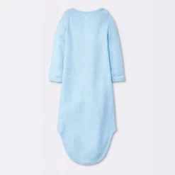 Baby Boys' 2pk Basic Waffle Gowns - Cloud Island™ Gray