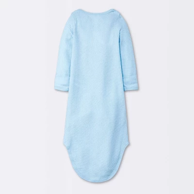 Baby Boys' 2pk Basic Waffle Gowns - Cloud Island™ Gray 1 Baby Boys' 2pk Basic Waffle Gowns - Cloud Island™ Gray