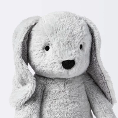 Gray Bunny Plush Animal - Cloud Island™ 2 Gray Bunny Plush Animal - Cloud Island™ - Image 2