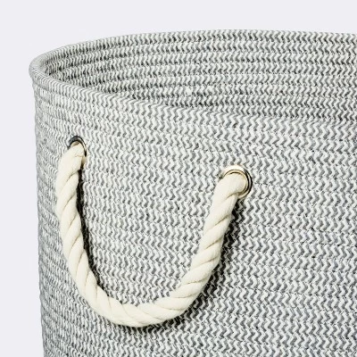 Large Round Coiled Rope Basket - Cloud Island™ 2 Large Round Coiled Rope Basket - Cloud Island™ - Image 2