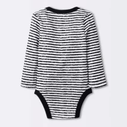 Cloud Island™ 25 Baby 4pk Halloween Long Sleeve Bodysuit - Cloud Island™ Orange