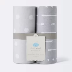 Flannel Swaddle Baby Blankets - Gray Arrows And Dots - 2pk - Cloud Island™ 5 Flannel Swaddle Baby Blankets - Gray Arrows And Dots - 2pk - Cloud Island™ -Cloud Island™ GUEST 9b6b1c43 3b3f 46ed ab75 85ac8db825d9