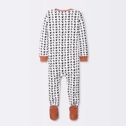 Baby 3pk Tight Fit Zip-Up Sleep N' Play - Cloud Island™ Black