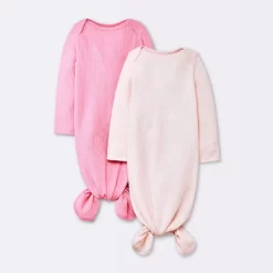 Baby Girls' 2pk Basic Waffle Gowns - Cloud Island™ Pink 7 Baby Girls' 2pk Basic Waffle Gowns - Cloud Island™ Pink -Cloud Island™ GUEST d6b16d1d 42ba 43d9 bc93 8afa30e53b3b