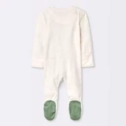 Baby 2pc Waffle Sleep N' Play - Cloud Island™ Green