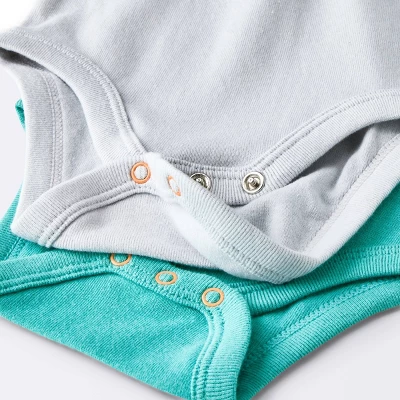 Baby 4pk Basic Orchard Fox Long Sleeve Bodysuit - Cloud Island™ Cream 3 Baby 4pk Basic Orchard Fox Long Sleeve Bodysuit - Cloud Island™ Cream - Image 3